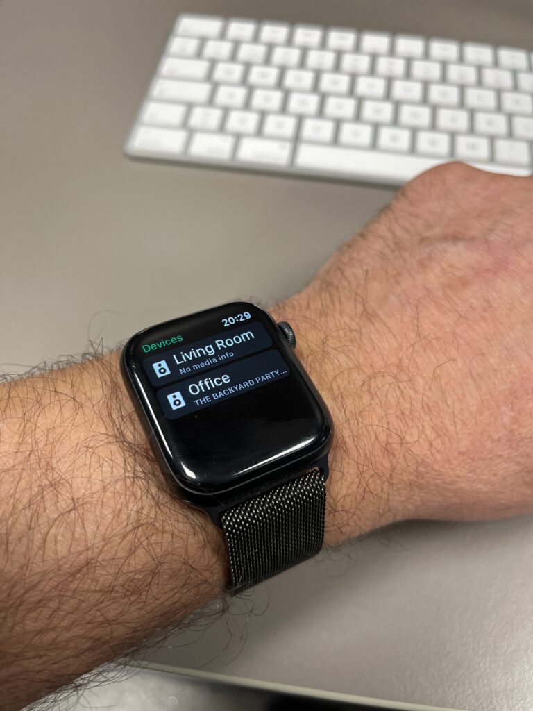 Sonos Apple Watch